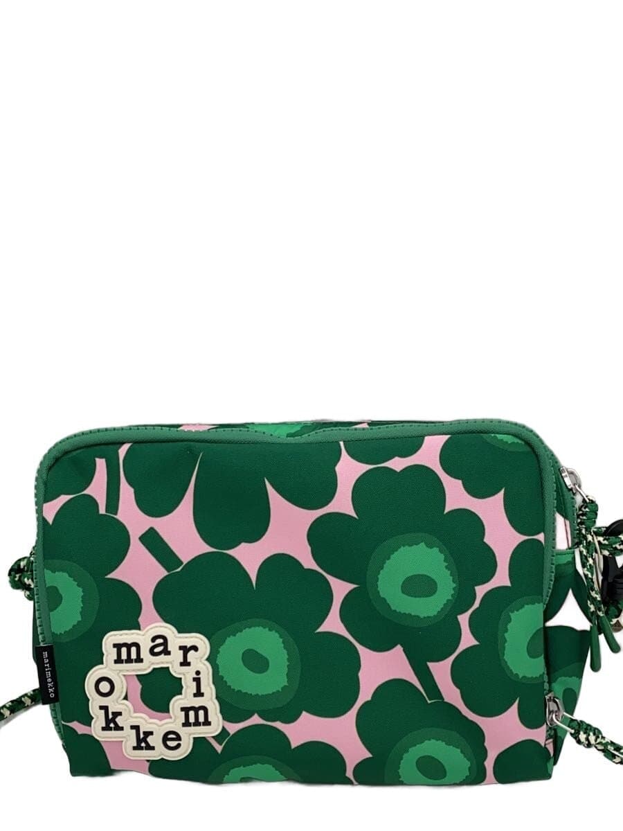 Marimekko shoulder bag -- GRN all-over pattern KAVARI MINI UNIKKO