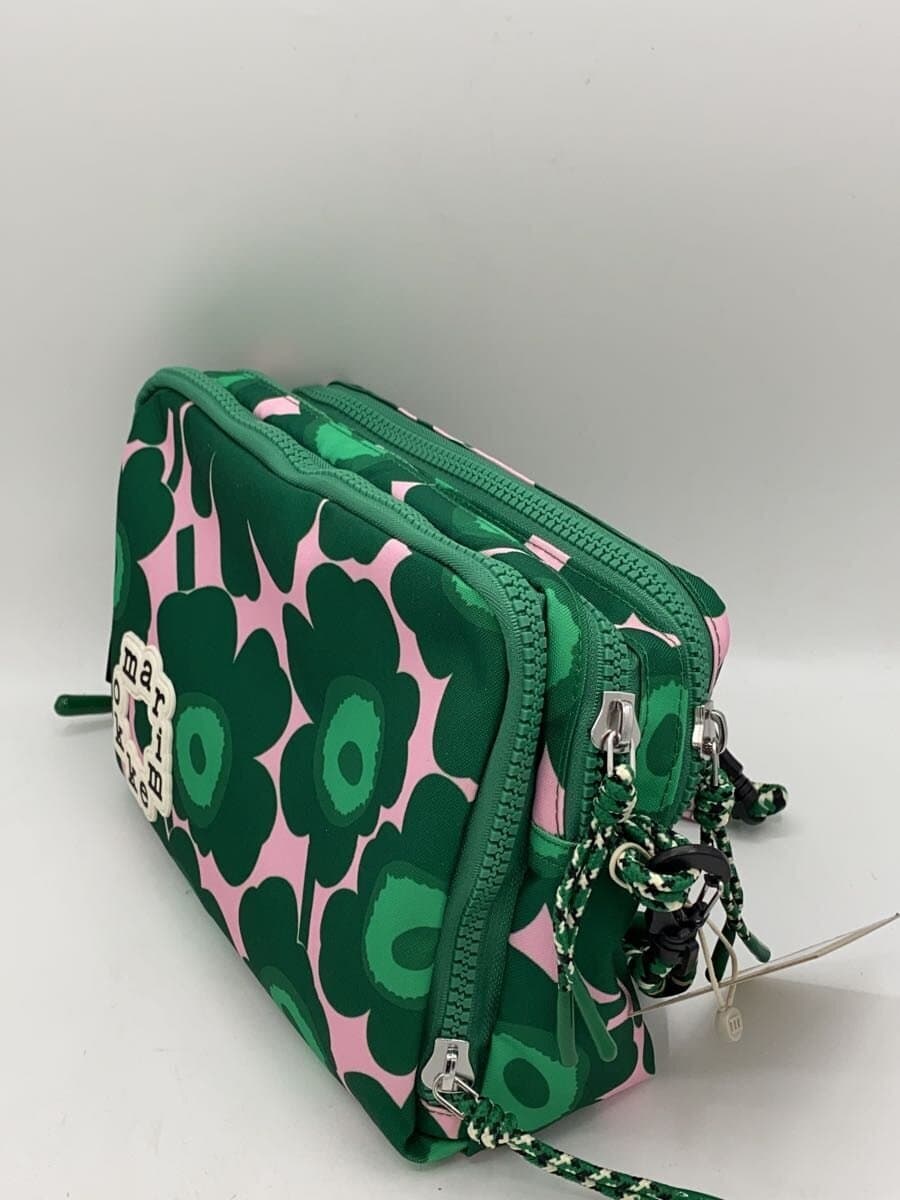 Marimekko shoulder bag -- GRN all-over pattern KAVARI MINI UNIKKO 2
