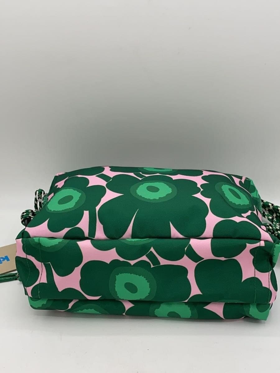 Marimekko shoulder bag -- GRN all-over pattern KAVARI MINI UNIKKO 4