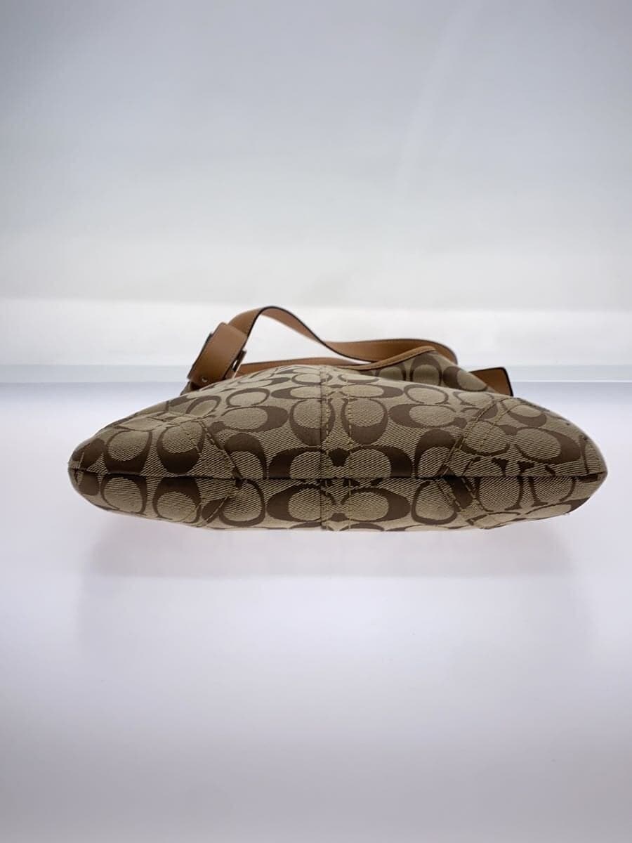 COACH Hippie Signature Brown Canvas BEG All-over Pattern F12992 4