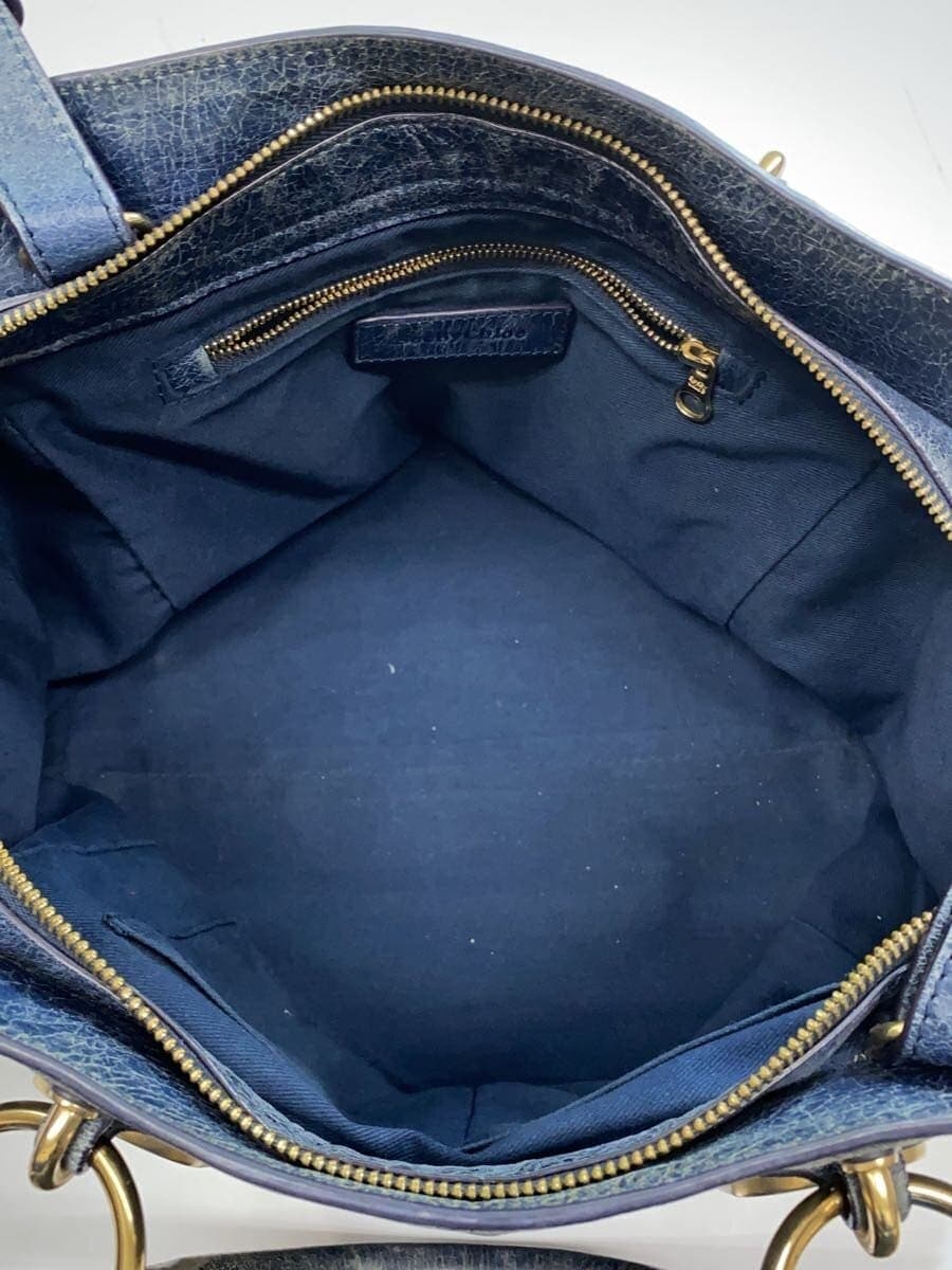 SEE BY CHLOE shoulder bag leather indigo plain 6