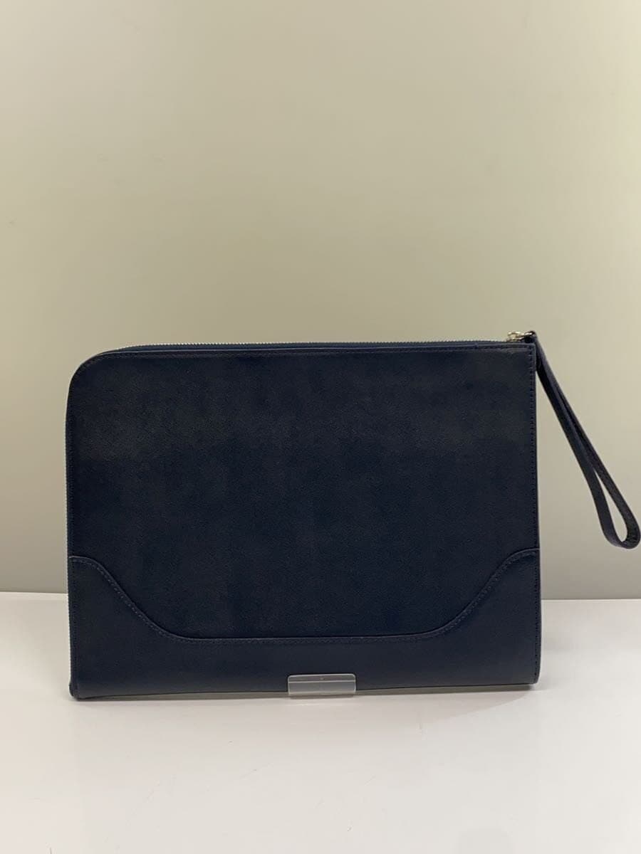 PELLE MORBIDA Second Bag NVY 3