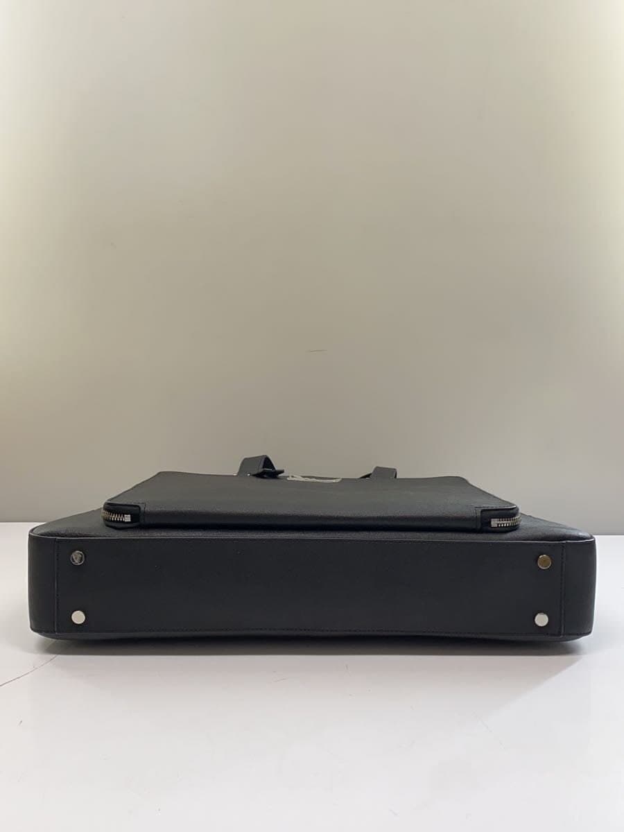 DURBAN Briefcase Cowhide BLK Solid 1607481010 4