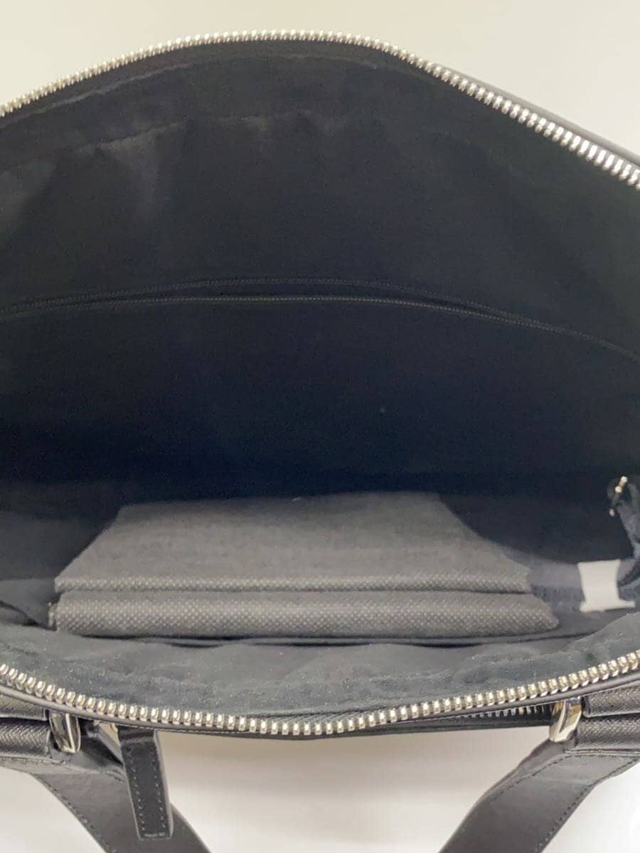 DURBAN Briefcase Cowhide BLK Solid 1607481010 6