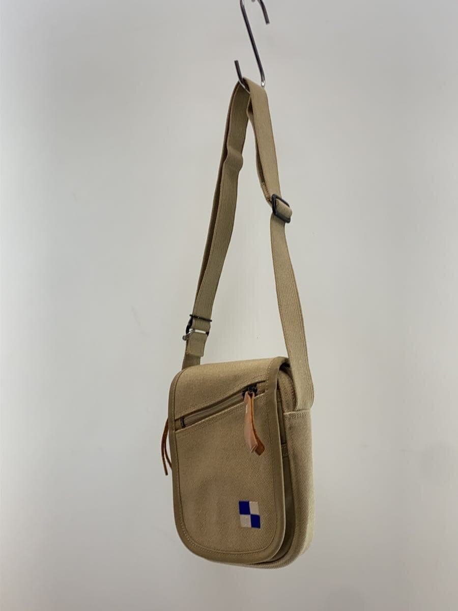 HARVEST LABEL Shoulder Bag Canvas BEG 2
