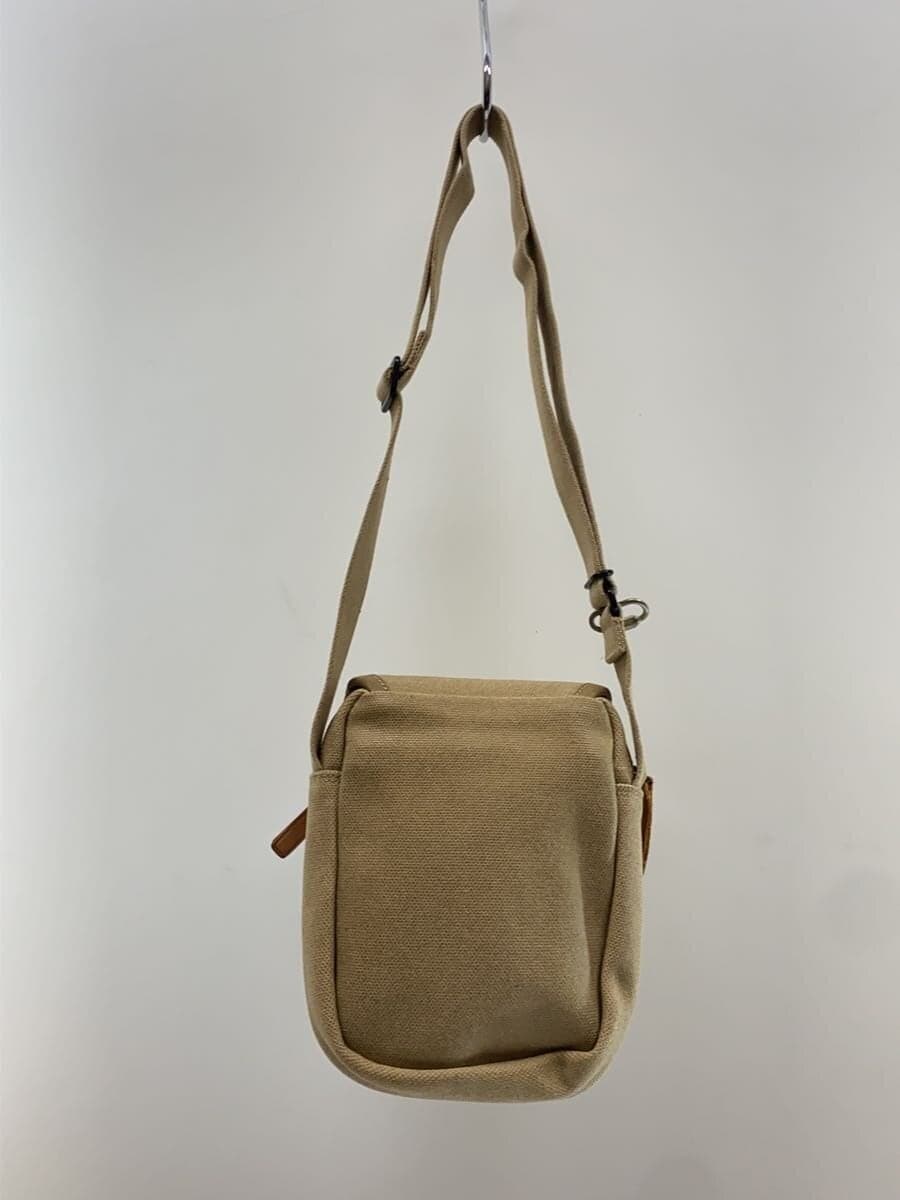 HARVEST LABEL Shoulder Bag Canvas BEG 3