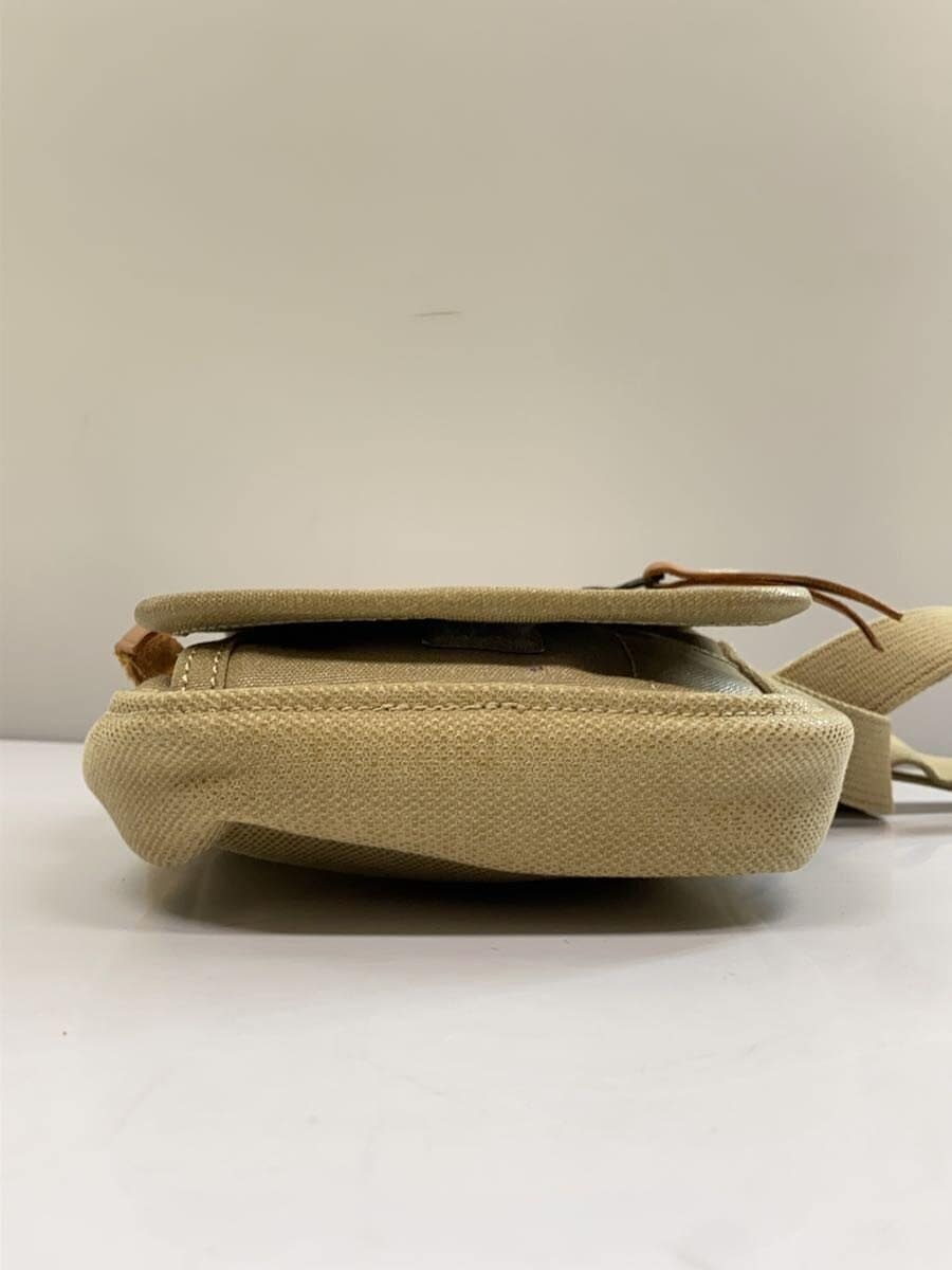 HARVEST LABEL Shoulder Bag Canvas BEG 4