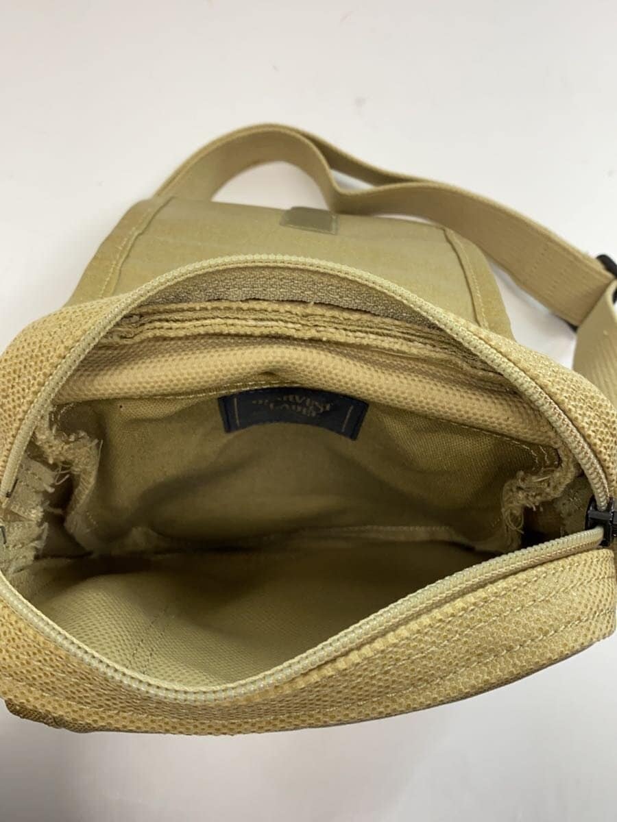 HARVEST LABEL Shoulder Bag Canvas BEG 6