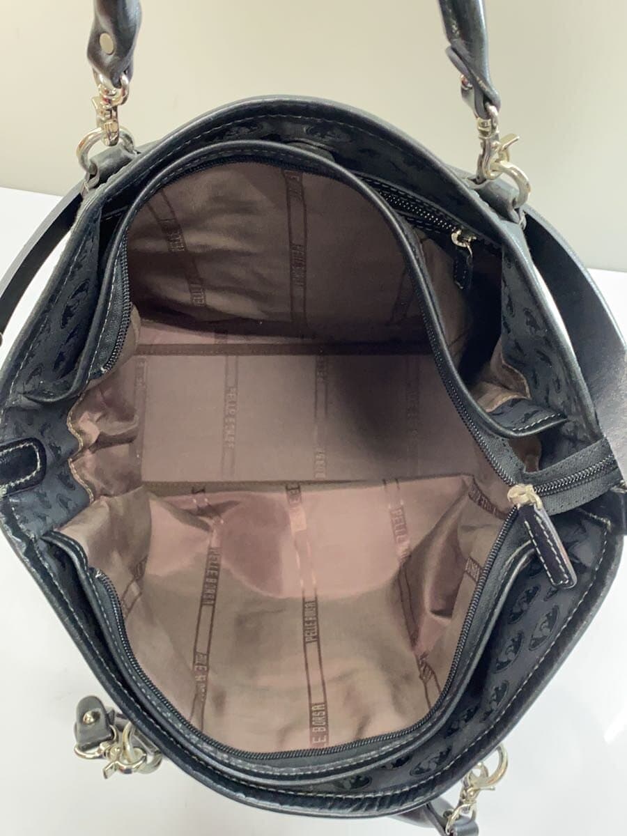 PELLE BORSA Bag BLK All Over Pattern 6