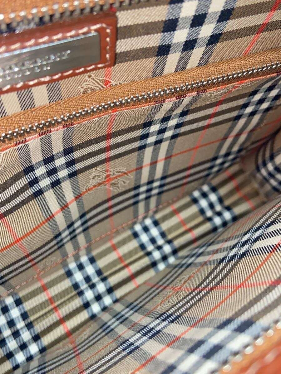 BURBERRY LONDON clutch bag leather BRW 6