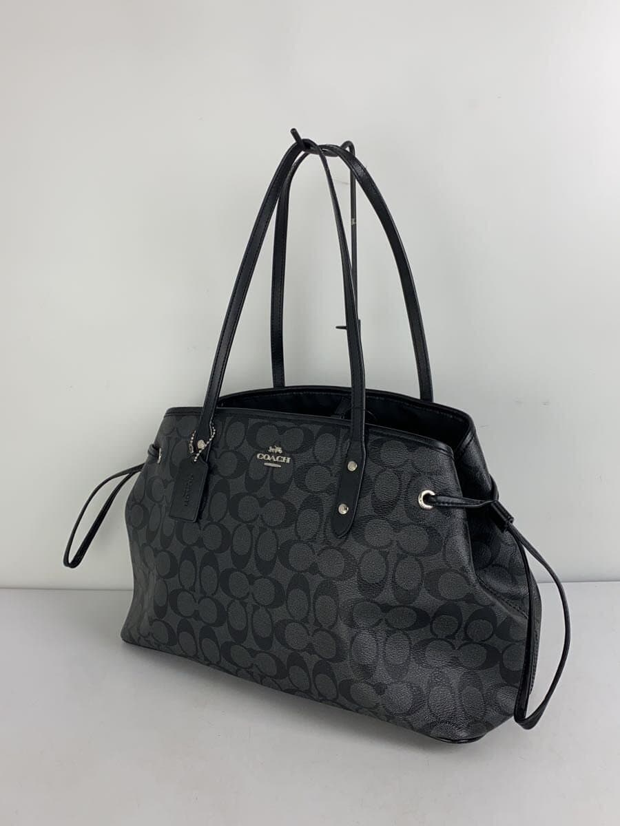 COACH Tote Bag PVC Black F57842 2