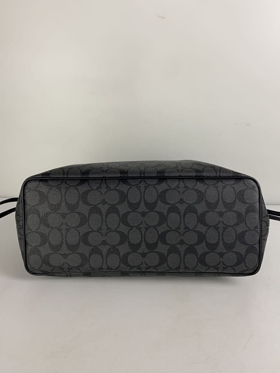 COACH Tote Bag PVC Black F57842 4