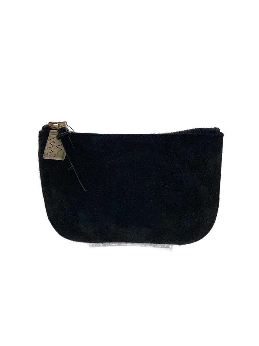 visvim Pouch Leather BLK