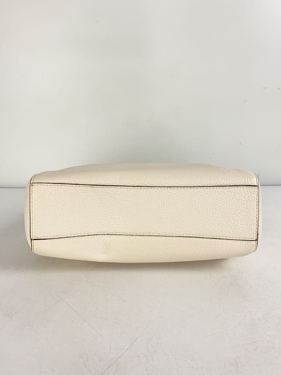 COACH Shoulder Bag White 4