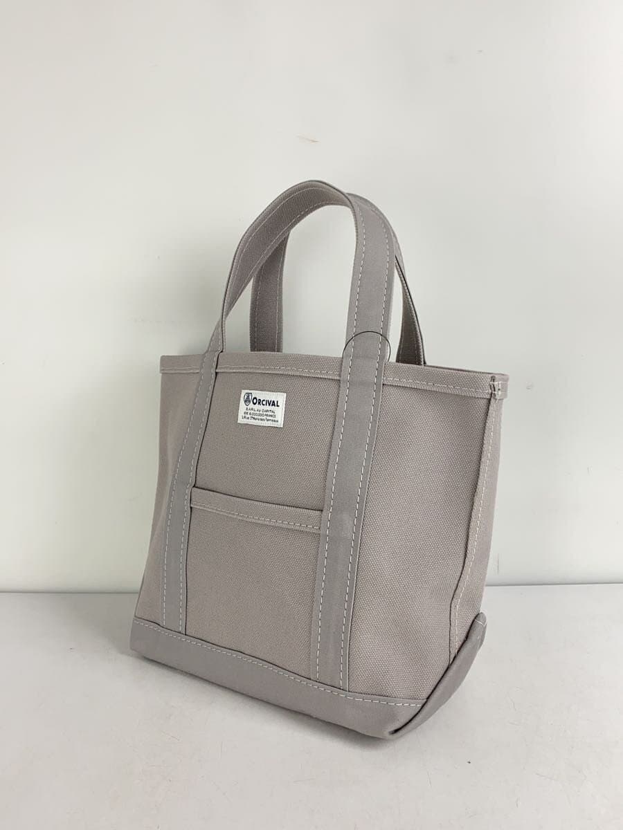 ORCIVAL Handbag Canvas Gray RC-7060 2