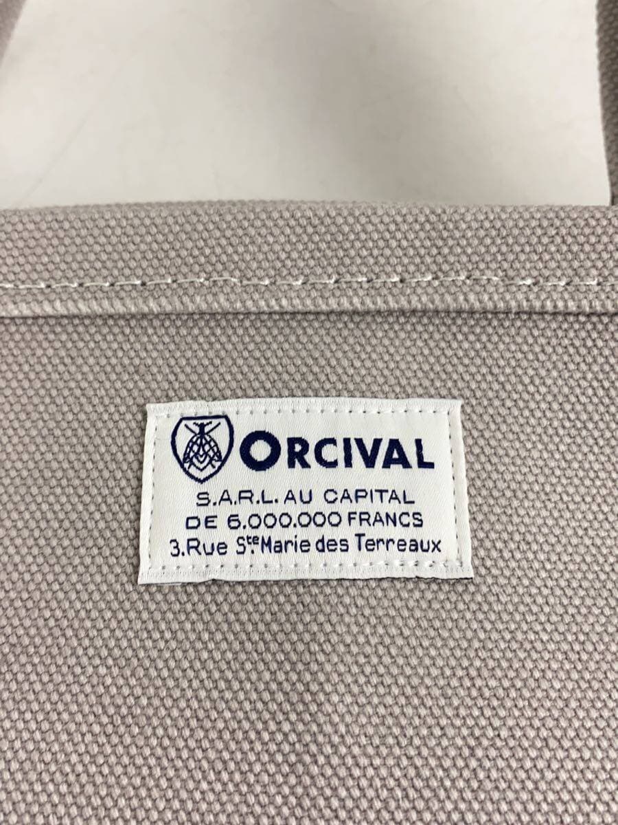 ORCIVAL Handbag Canvas Gray RC-7060 5
