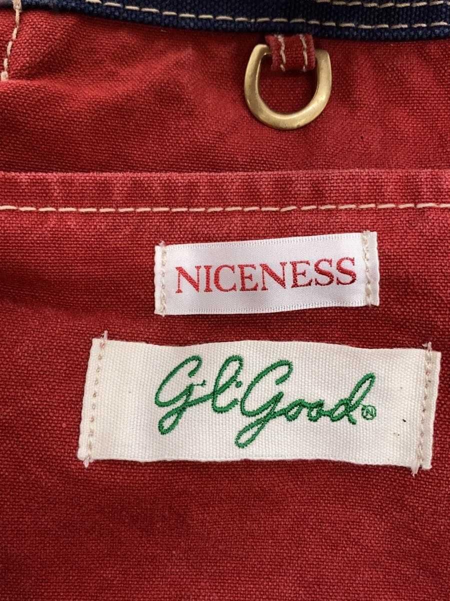 NICENESS Tote Bag Canvas NVY NN-2301A13 5