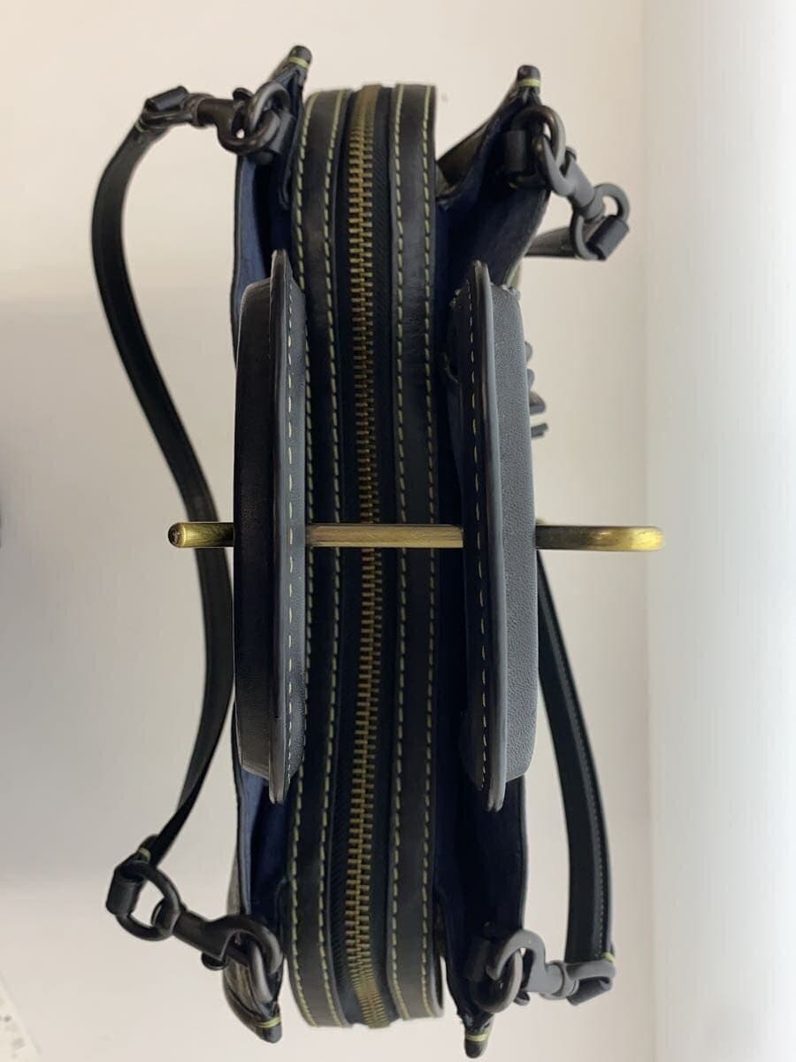 COACH Shoulder Bag Leather KHK Solid 38124 Rogue Bag Grabtan 7