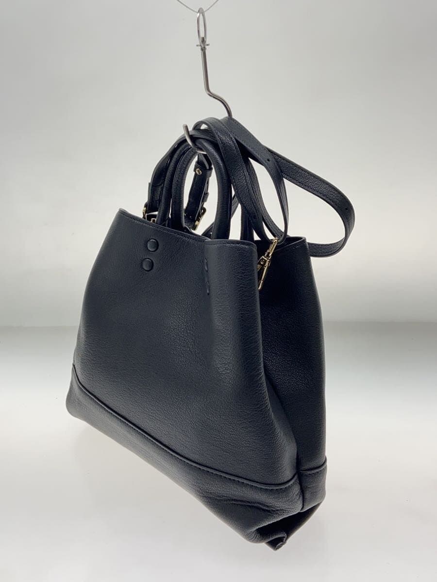 mica della valle Handbag BLK JAG-0011GS 2-Way Shoulder Bag 2