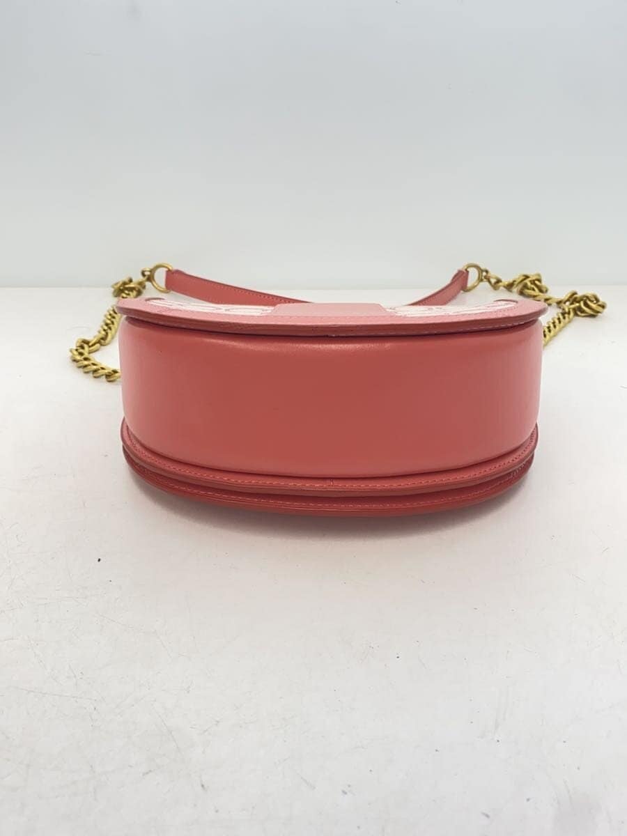 COACH Shoulder Bag Leather PNK All Over Pattern B2181-C3921 4