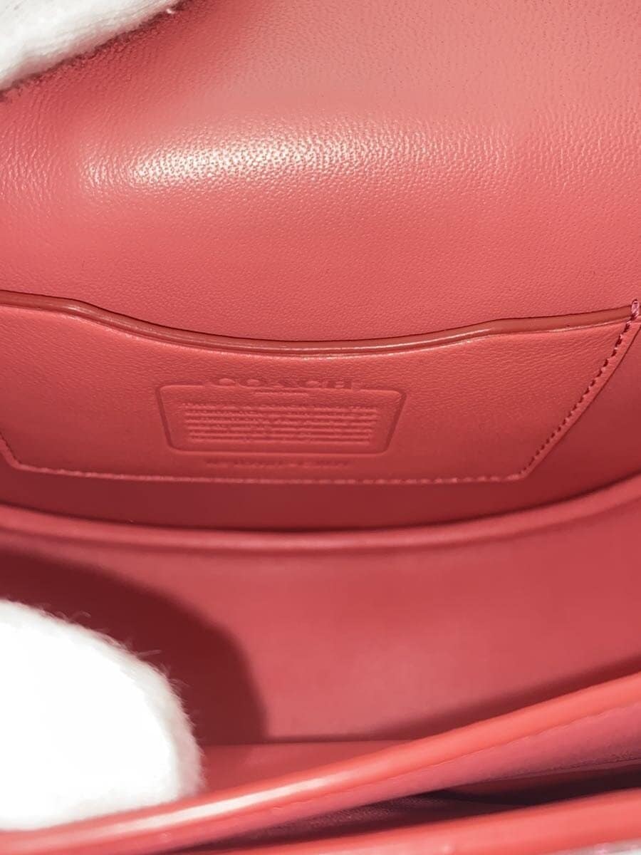 COACH Shoulder Bag Leather PNK All Over Pattern B2181-C3921 6