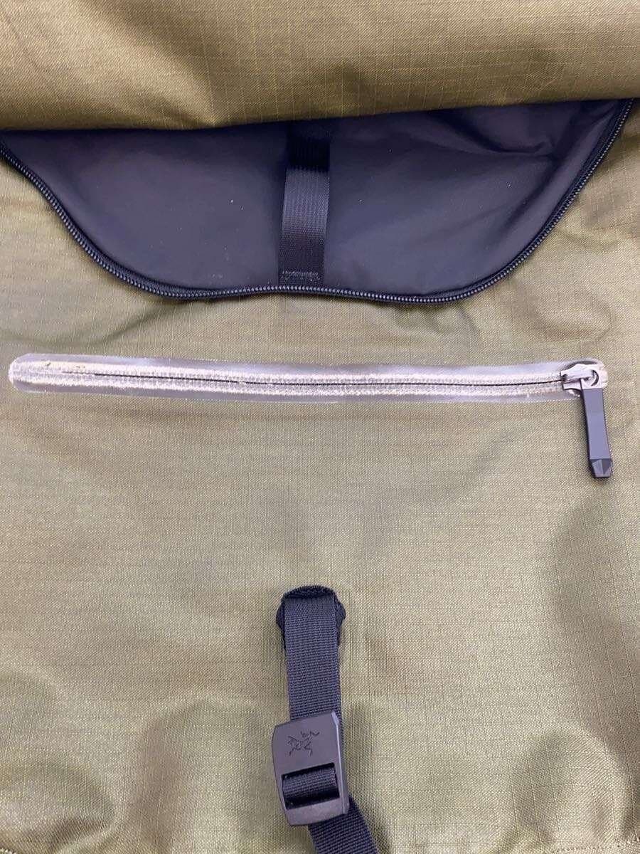 ARC’TERYX VEILANCE Backpack Nylon KHK 18096-113440 Zipper Part Deteriorated 8