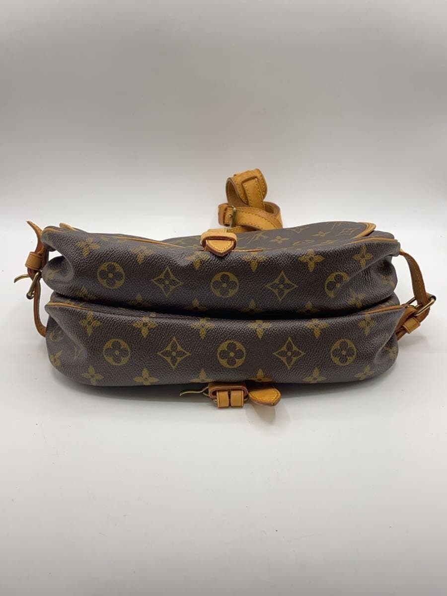 LOUIS VUITTON1)Saumur 30_Monogram Canvas PVC BRW 4
