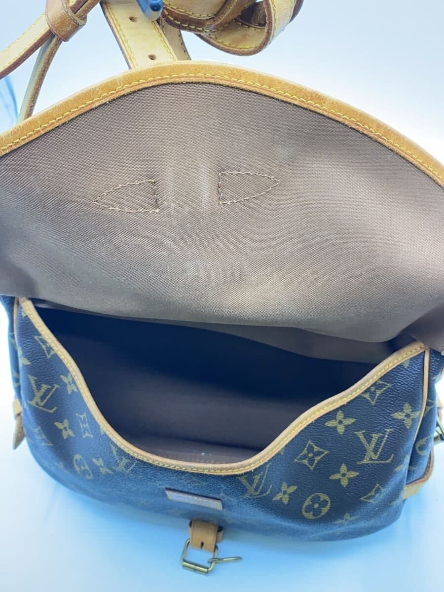 LOUIS VUITTON1)Saumur 30_Monogram Canvas PVC BRW 6