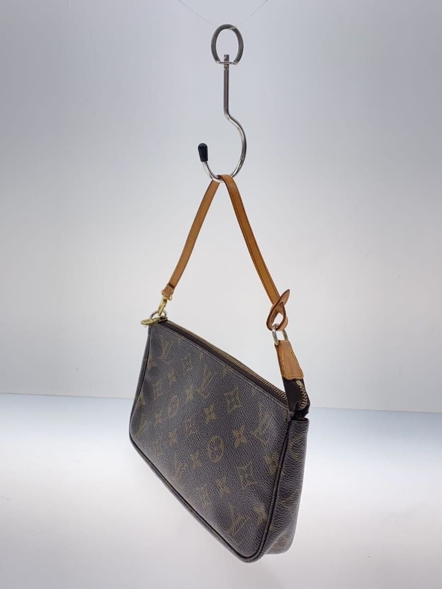 LOUIS VUITTON1) Pochette Accessoires_Monogram Canvas PVC BRW M51980 2