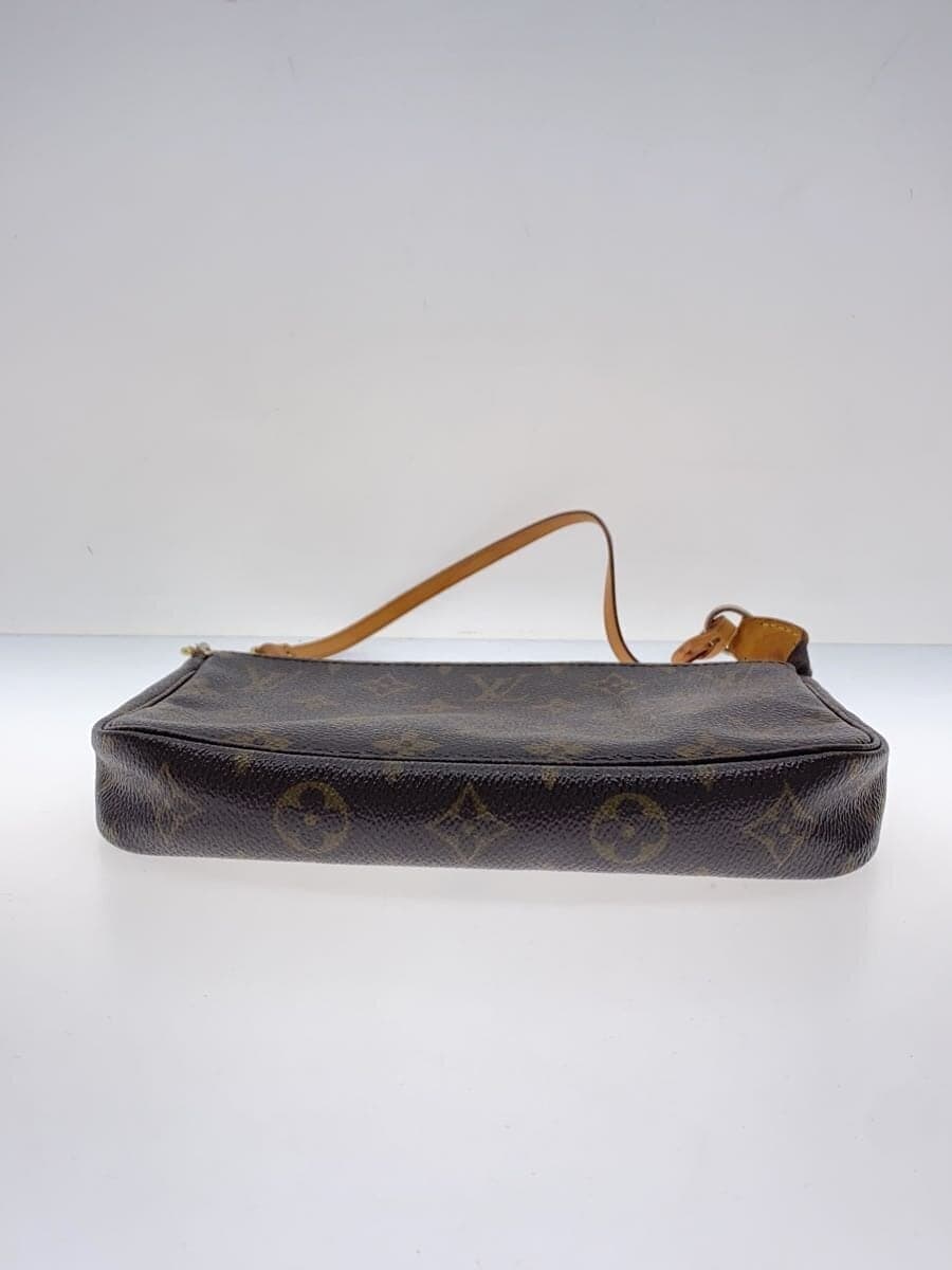LOUIS VUITTON1) Pochette Accessoires_Monogram Canvas PVC BRW M51980 4