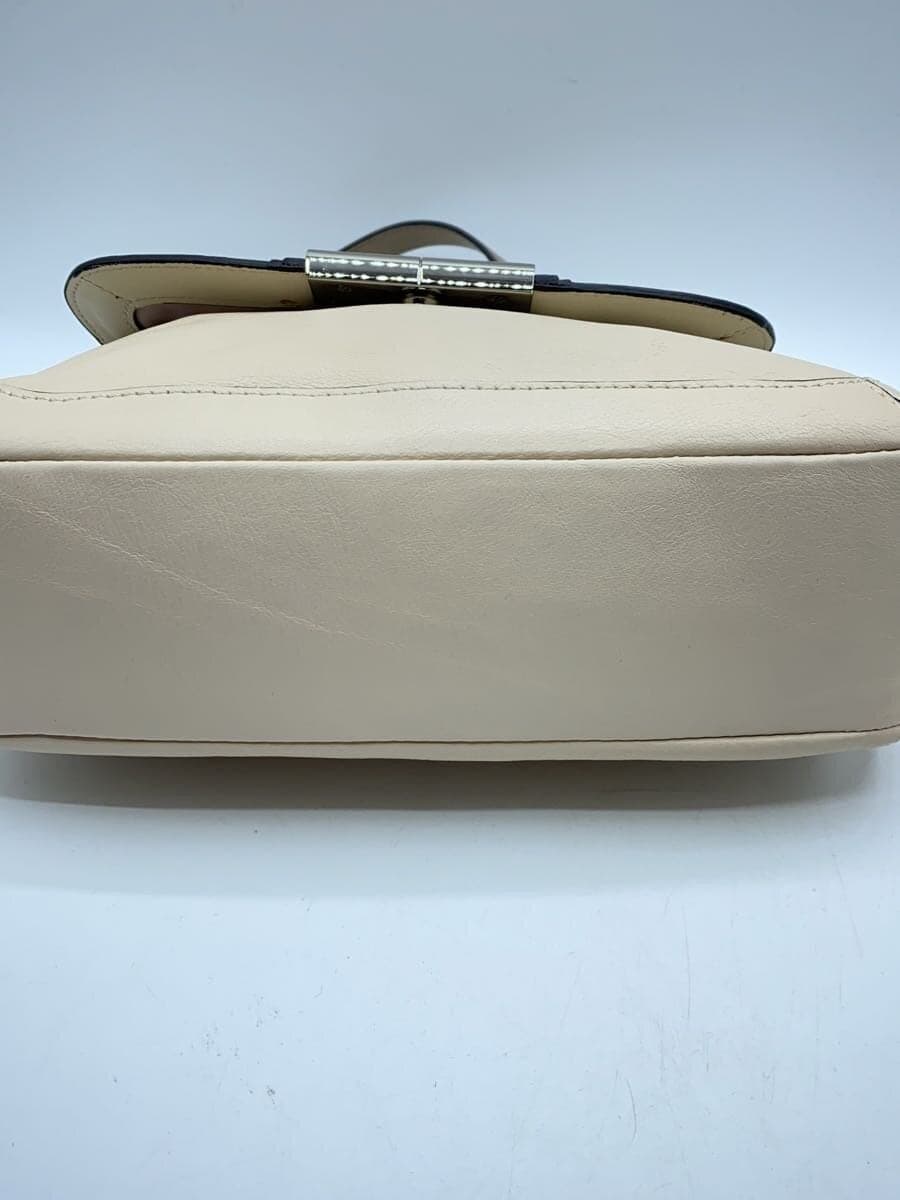 COACH handbag leather beige plain L1068-45206 has stains 4