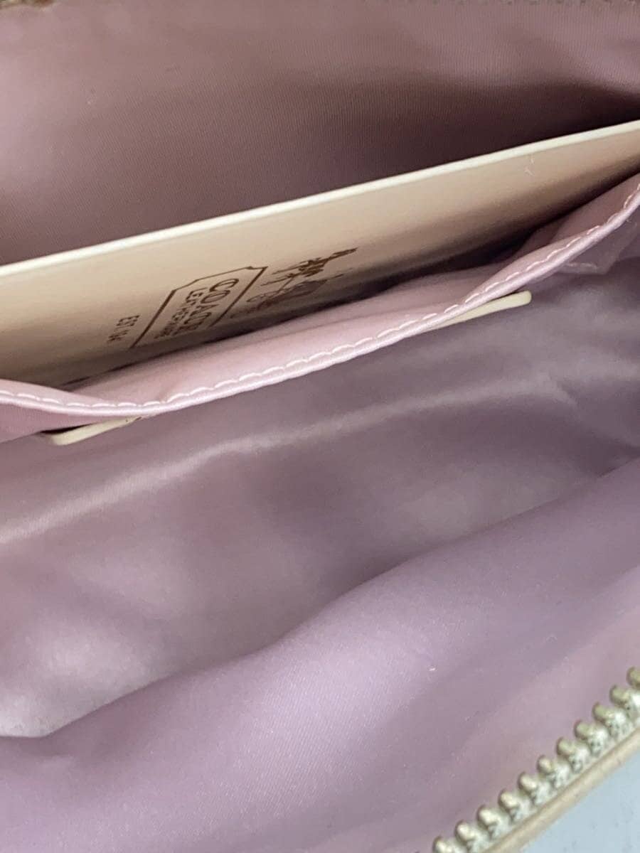 COACH handbag leather beige plain L1068-45206 has stains 6