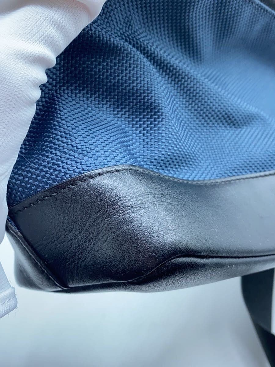 COACH Shoulder Bag Leather BLU F24673 TERRAIN BIKE BAG Terrain 8