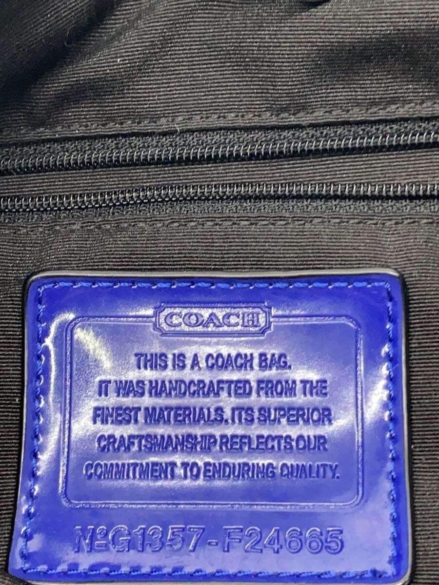 COACH Tote Bag BLU F24665 5