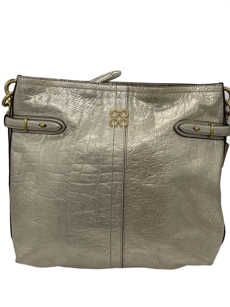 COACH shoulder bag leather SLV 16442