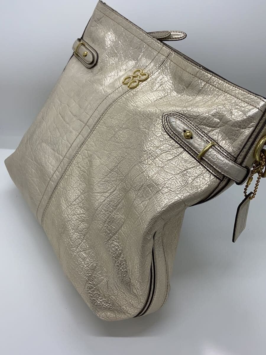 COACH shoulder bag leather SLV 16442 2