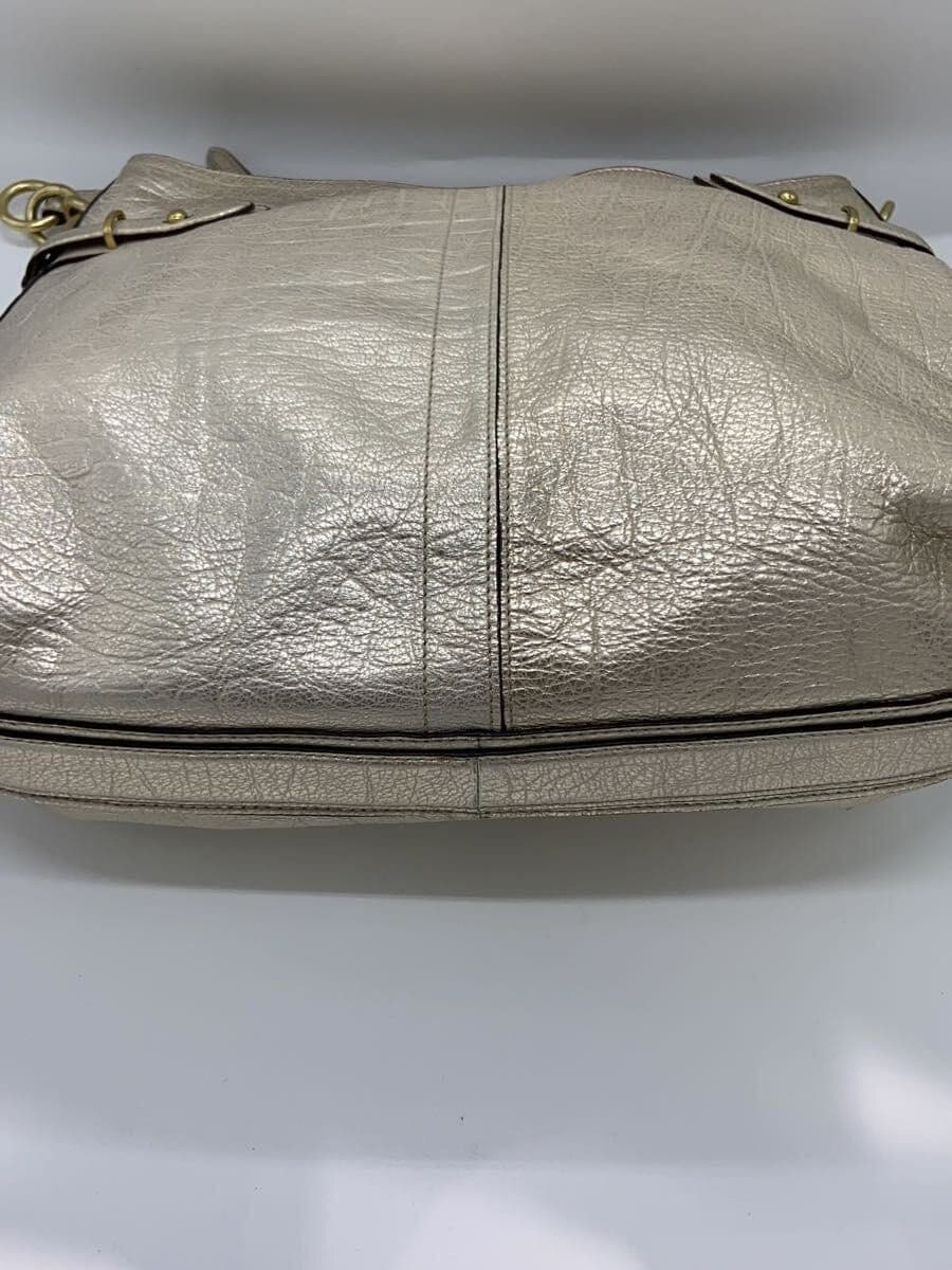 COACH shoulder bag leather SLV 16442 4