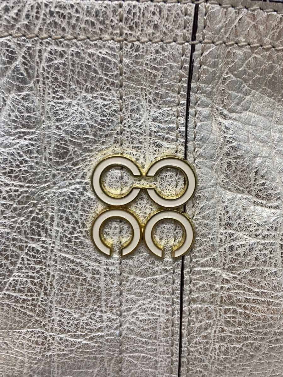 COACH shoulder bag leather SLV 16442 5