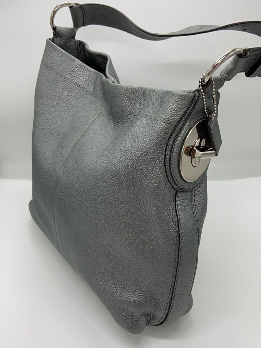 COACH Shoulder Bag Leather SLV F16535 2