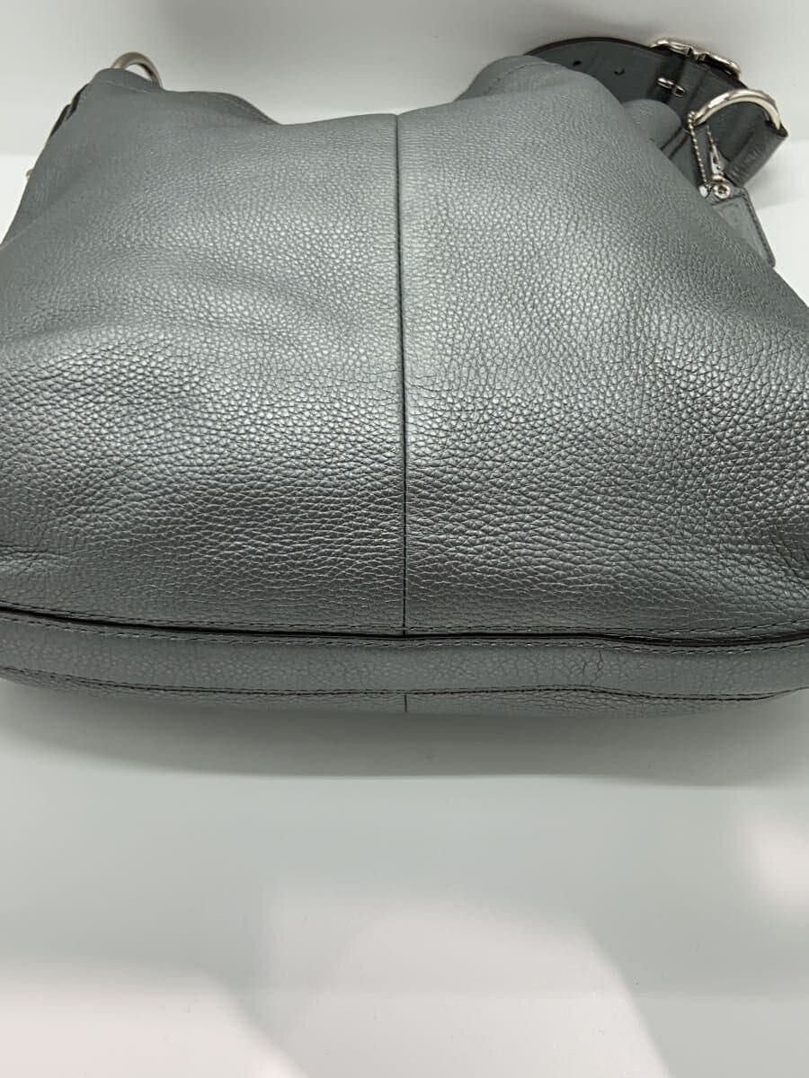 COACH Shoulder Bag Leather SLV F16535 4
