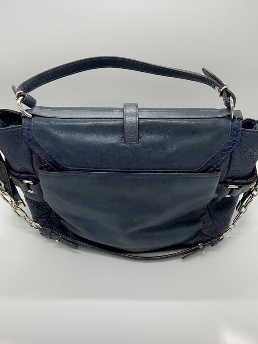 COACH Shoulder Bag Leather NVY 18664 3