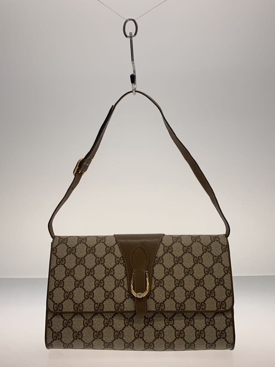 GUCCI Shoulder Bag OLD GUCCI All Do GUCCI Inside Deteriorated Considered PVC BRW