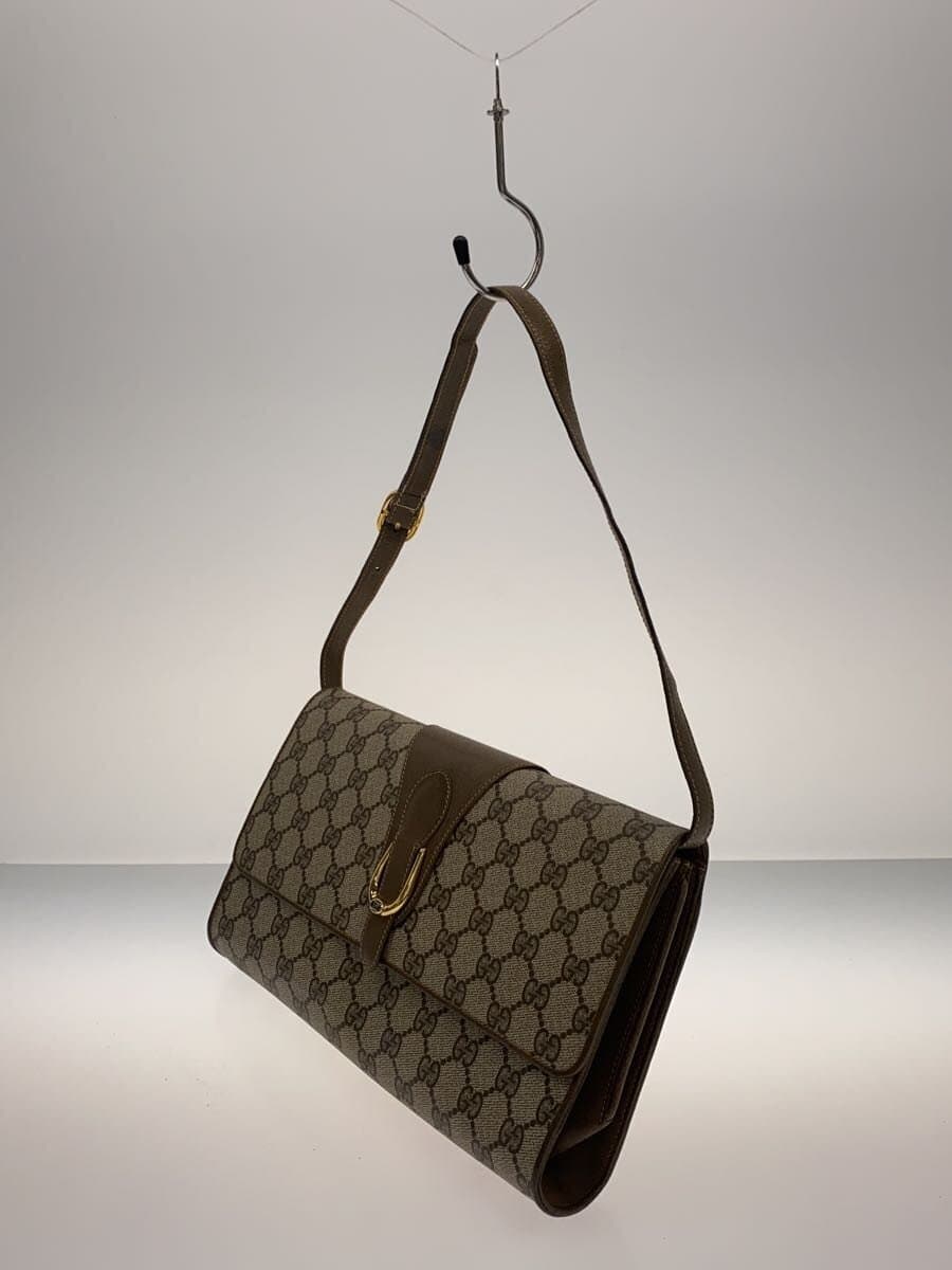 GUCCI Shoulder Bag OLD GUCCI All Do GUCCI Inside Deteriorated Considered PVC BRW 2