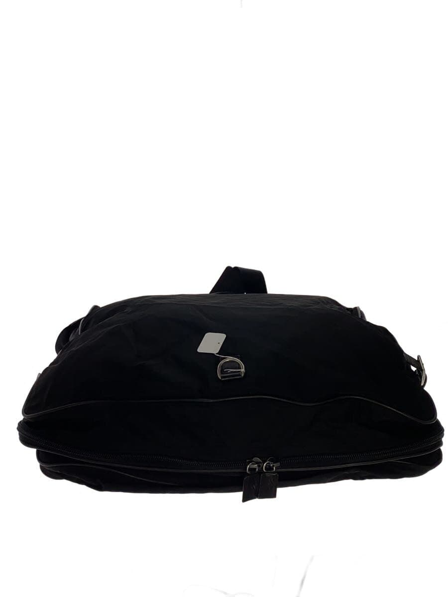 PRADA handbag 2WAY shoulder bag garment cover handbag leather BLK 4