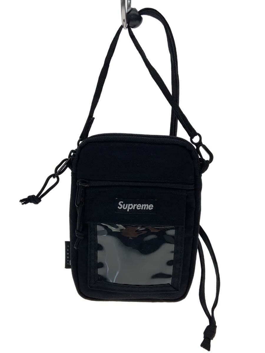 Supreme 19SS CORDURA UTILITY POUCH Shoulder Bag Nylon BLK Solid Color
