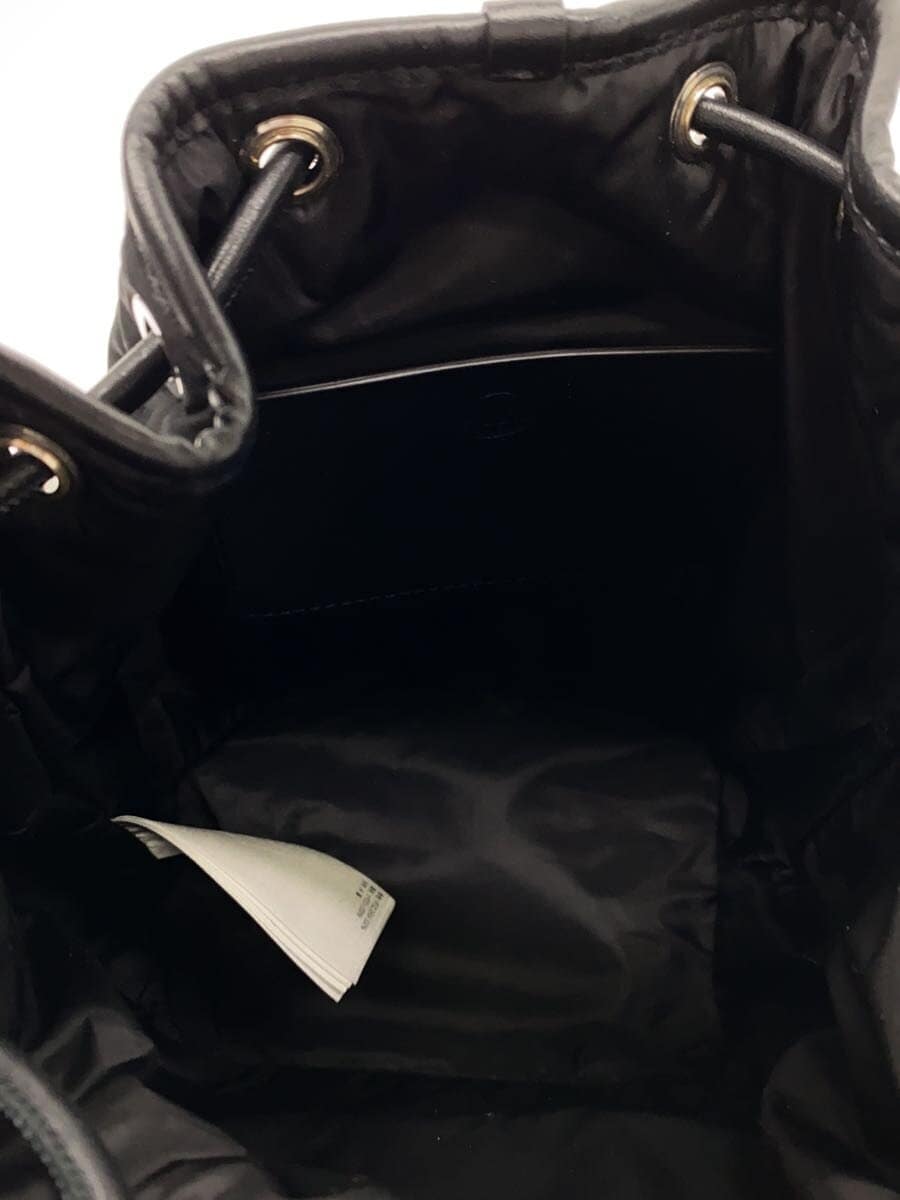 MONCLER Shoulder Bag Nylon BLK Solid KILIA DRAWSTRING 2 I209B5L0014 M37 6