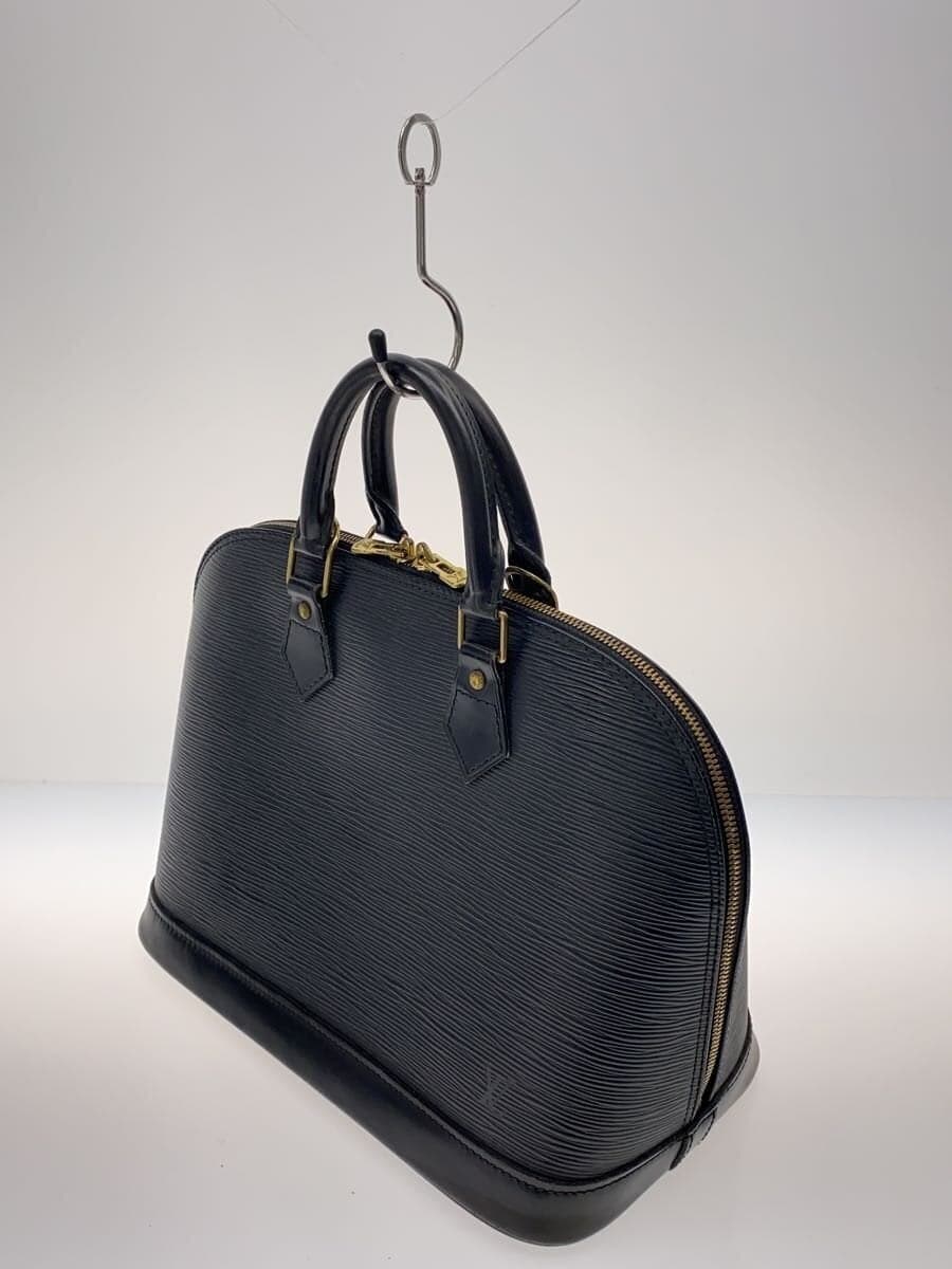 LOUIS VUITTON Alma_Epi Leather BLK 2