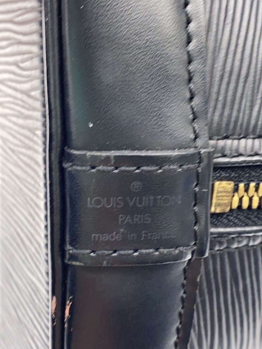 LOUIS VUITTON Alma_Epi Leather BLK 5