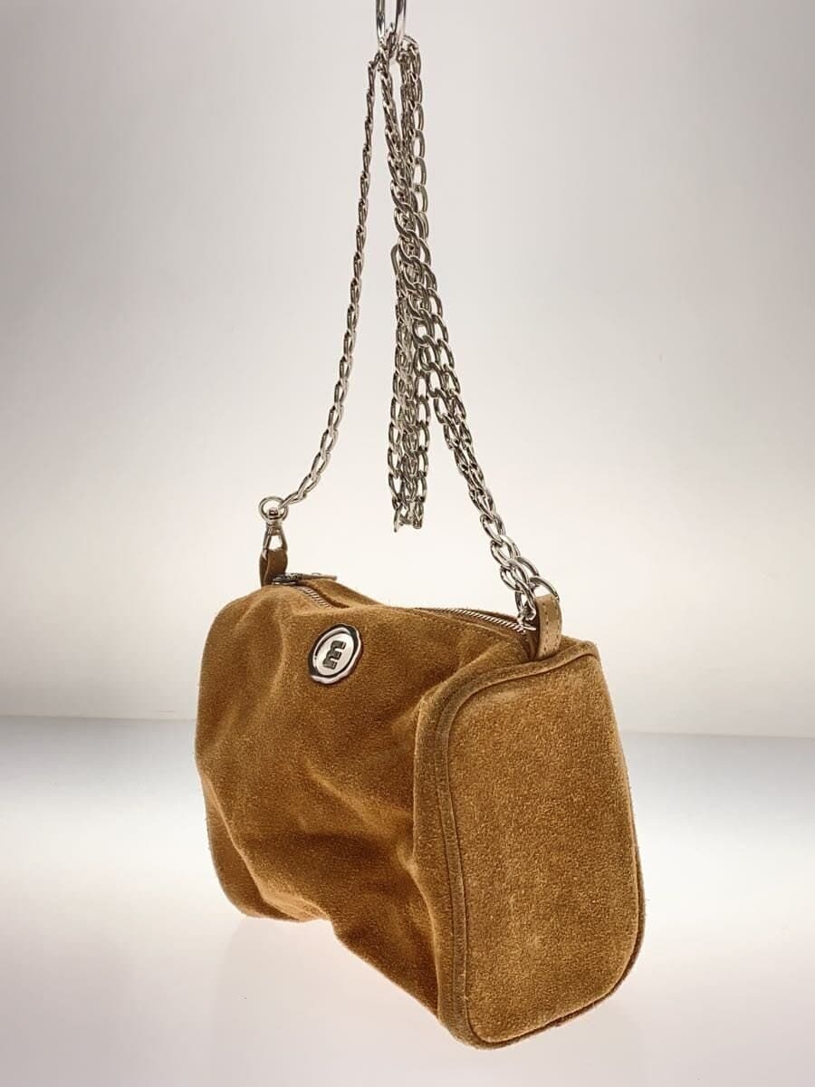 Minitmute shoulder bag suede BEG 2