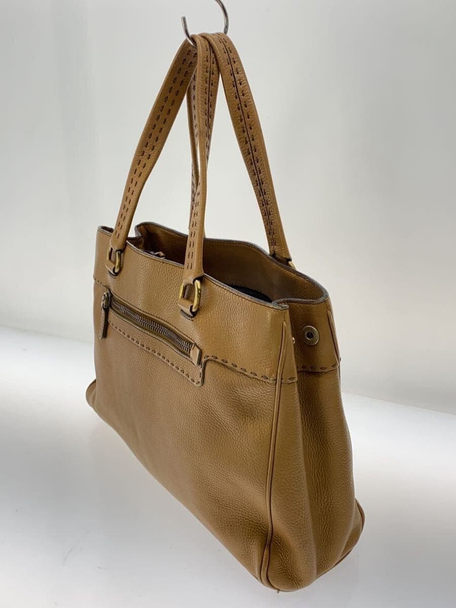 PRADA Handbag Leather BRW 2